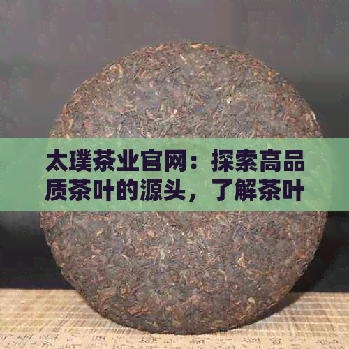 太璞茶业官网：探索高品质茶叶的源头，了解茶叶种类、制作工艺及品饮技巧