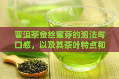 普洱茶金丝蜜芽的泡法与口感，以及其茶叶特点和价格信息。