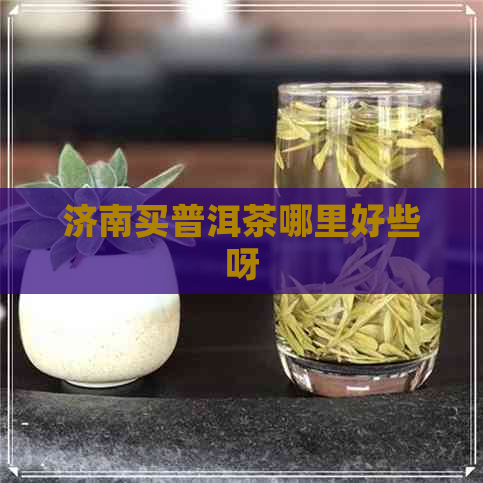 济南买普洱茶哪里好些呀