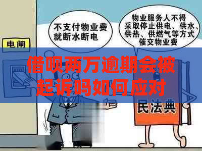 借呗两万逾期会被起诉吗如何应对