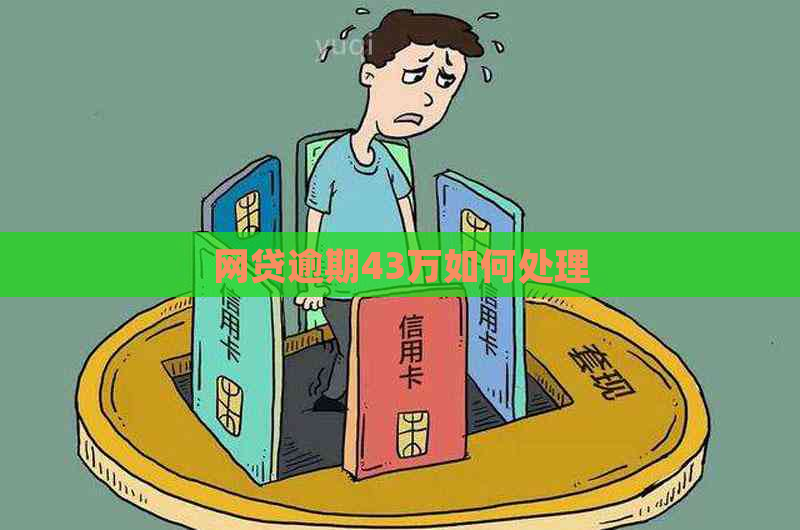 网贷逾期43万如何处理