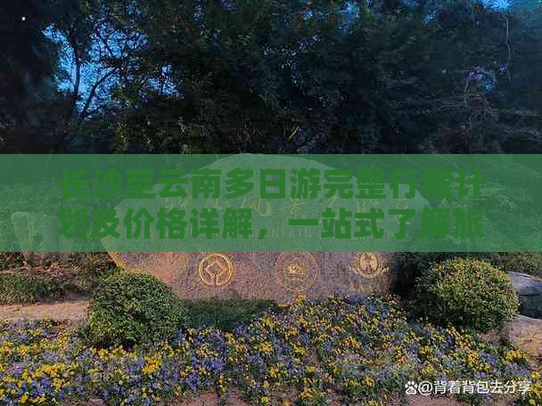 长沙至云南多日游完整行程计划及价格详解，一站式了解旅行团信息