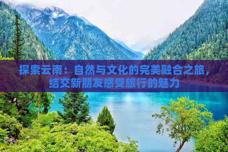 探索云南：自然与文化的完美融合之旅，结交新朋友感受旅行的魅力