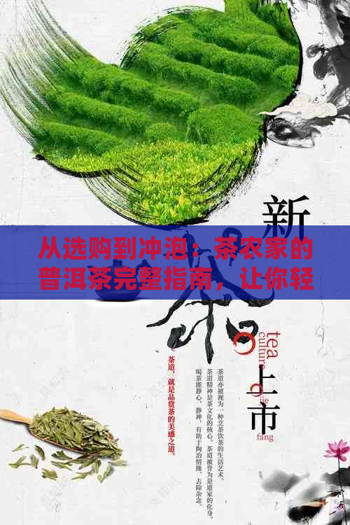 从选购到冲泡：茶农家的普洱茶完整指南，让你轻松掌握泡茶技巧！