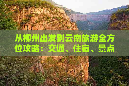 从柳州出发到云南旅游全方位攻略：交通、住宿、景点及行程规划详解