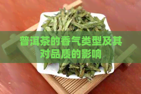 普洱茶的香气类型及其对品质的影响