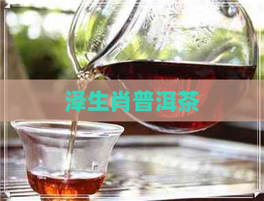 泽生肖普洱茶