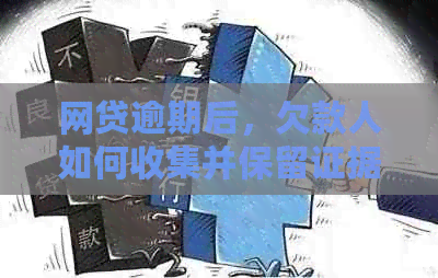 网贷逾期后，欠款人如何收集并保留证据以应对可能的法律问题？