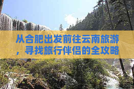 从合肥出发前往云南旅游，寻找旅行伴侣的全攻略及费用分析