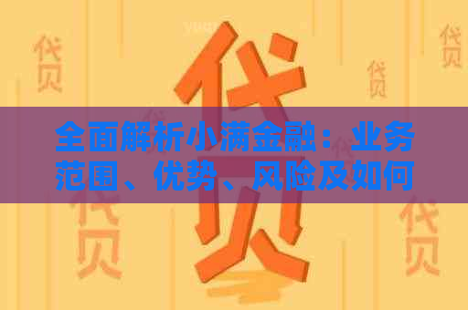 全面解析小满金融：业务范围、优势、风险及如何选择合适的理财产品