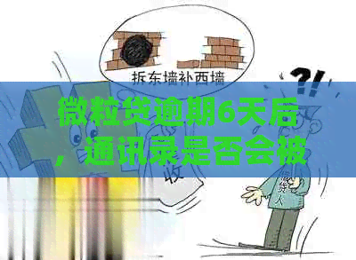 微粒贷逾期6天后，通讯录是否会被爆？了解详细情况