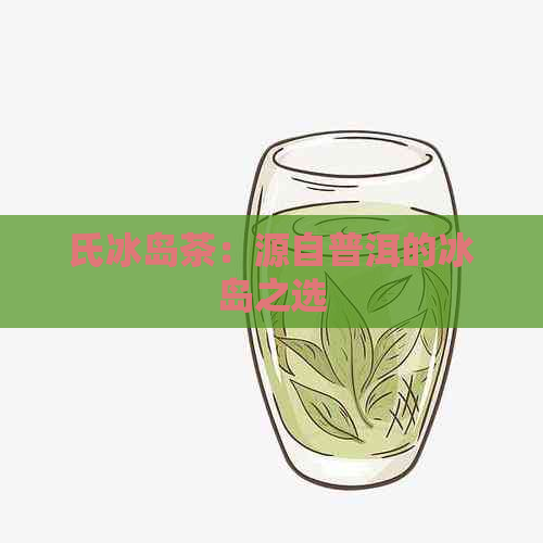 氏冰岛茶：源自普洱的冰岛之选