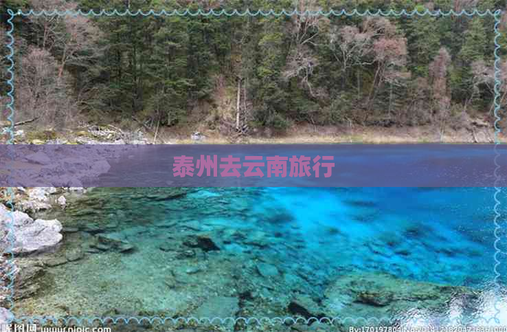 泰州去云南旅行