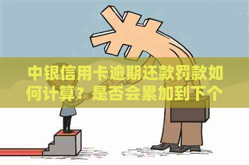 中银信用卡逾期还款罚款如何计算？是否会累加到下个月？如何应对？