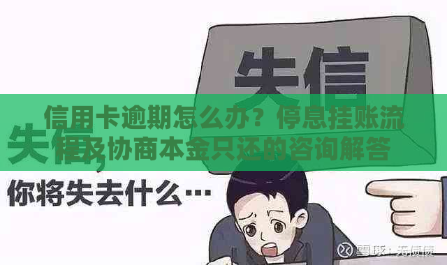 信用卡逾期怎么办？停息挂账流程及协商本金只还的咨询解答