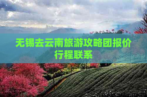 无锡去云南旅游攻略团报价行程联系