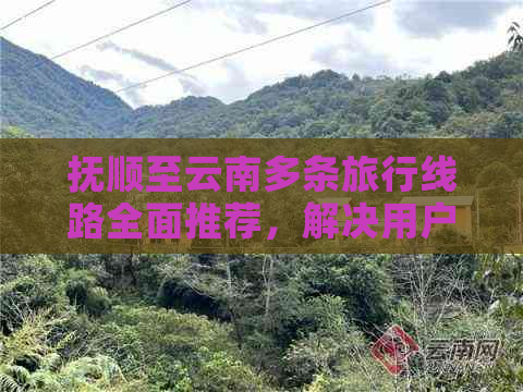 抚顺至云南多条旅行线路全面推荐，解决用户探秘云南的所有疑问