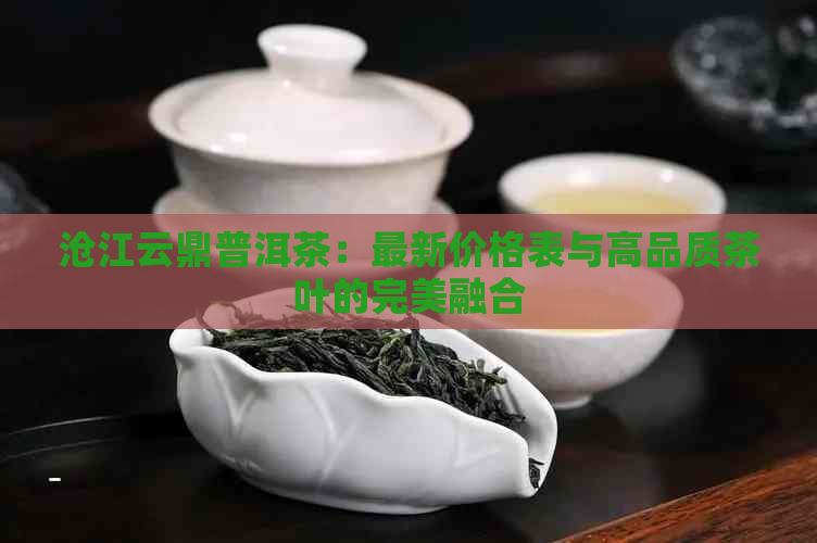 沧江云鼎普洱茶：最新价格表与高品质茶叶的完美融合