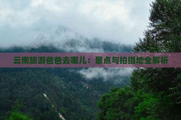 云南旅游爸爸去哪儿：景点与拍摄地全解析