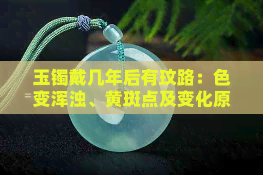 玉镯戴几年后有玟路：色变浑浊、黄斑点及变化原因全解析