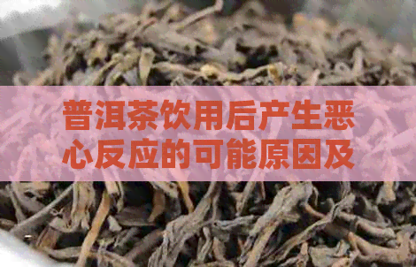 普洱茶饮用后产生恶心反应的可能原因及解决方法