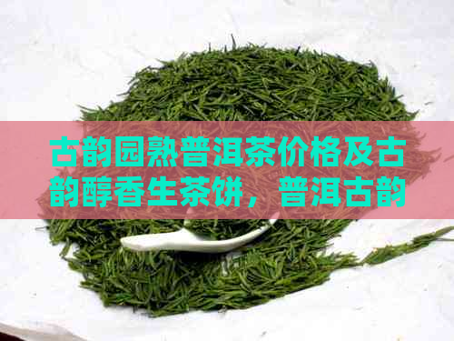 古韵园熟普洱茶价格及古韵醇香生茶饼，普洱古韵茶品全解析