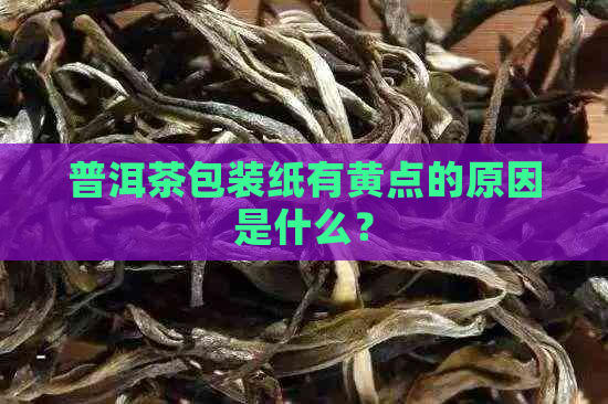 普洱茶包装纸有黄点的原因是什么？