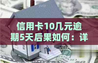 信用卡10几元逾期5天后果如何：详解逾期10天、100元的情况处理