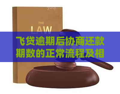 飞贷逾期后协商还款期数的正常流程及相关指南