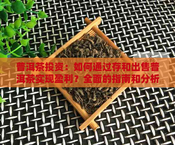 普洱茶投资：如何通过存和出售普洱茶实现盈利？全面的指南和分析