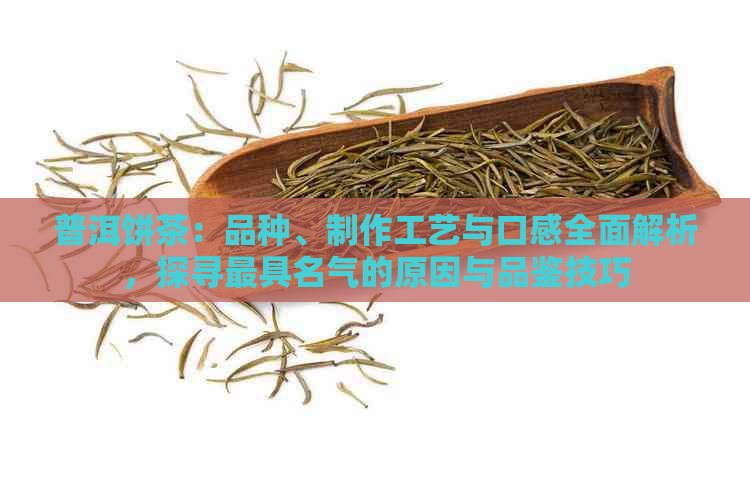 普洱饼茶：品种、制作工艺与口感全面解析，探寻更具名气的原因与品鉴技巧