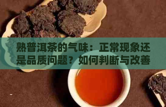 熟普洱茶的气味：正常现象还是品质问题？如何判断与改善？