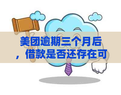 美团逾期三个月后，借款是否还存在可能性？