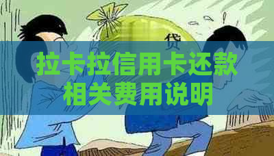 拉卡拉信用卡还款相关费用说明