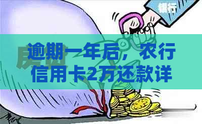 逾期一年后，农行信用卡2万还款详细计算与利息分析