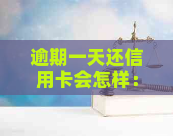 逾期一天还信用卡会怎样：影响、额度、费用，甚至可能进黑名单！