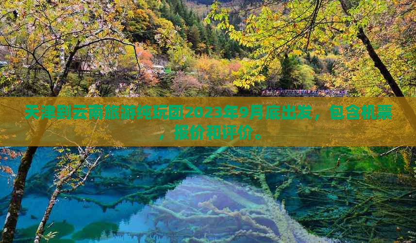 天津到云南旅游纯玩团2023年9月底出发，包含机票，报价和评价。