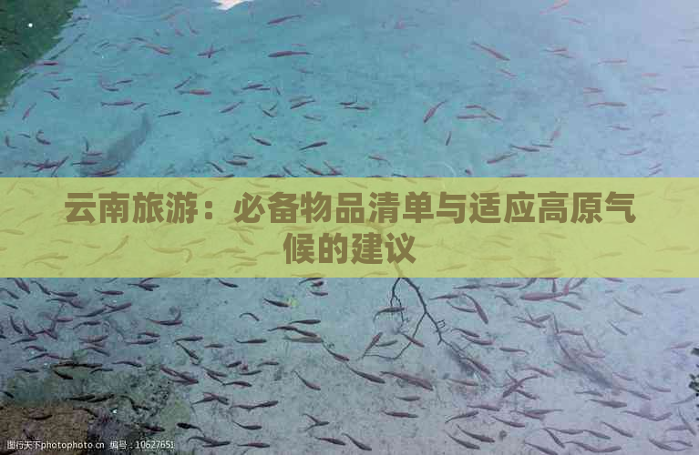 云南旅游：必备物品清单与适应高原气候的建议