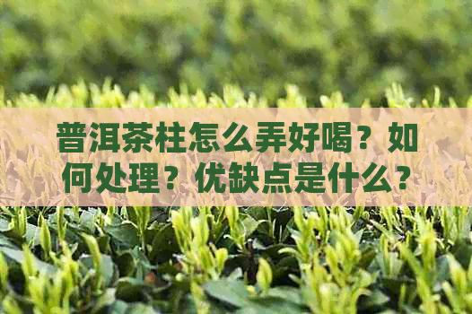 普洱茶柱怎么弄好喝？如何处理？优缺点是什么？大柱子适合泡什么茶？