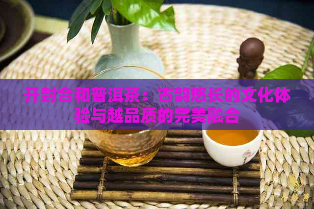 开封合和普洱茶：古韵悠长的文化体验与越品质的完美融合