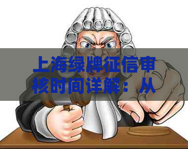 上海绿牌审核时间详解：从提交到结果的整个过程及影响因素分析