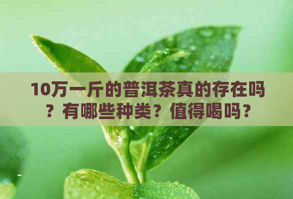 10万一斤的普洱茶真的存在吗？有哪些种类？值得喝吗？