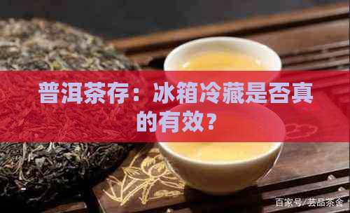 普洱茶存：冰箱冷藏是否真的有效？