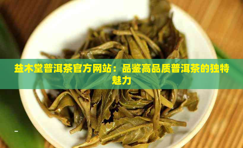 益木堂普洱茶官方网站：品鉴高品质普洱茶的独特魅力