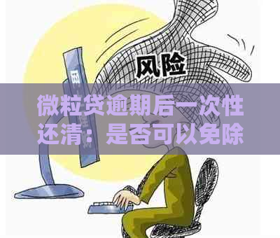 微粒贷逾期后一次性还清：是否可以免除罚息？了解详细处理方法和相关规定