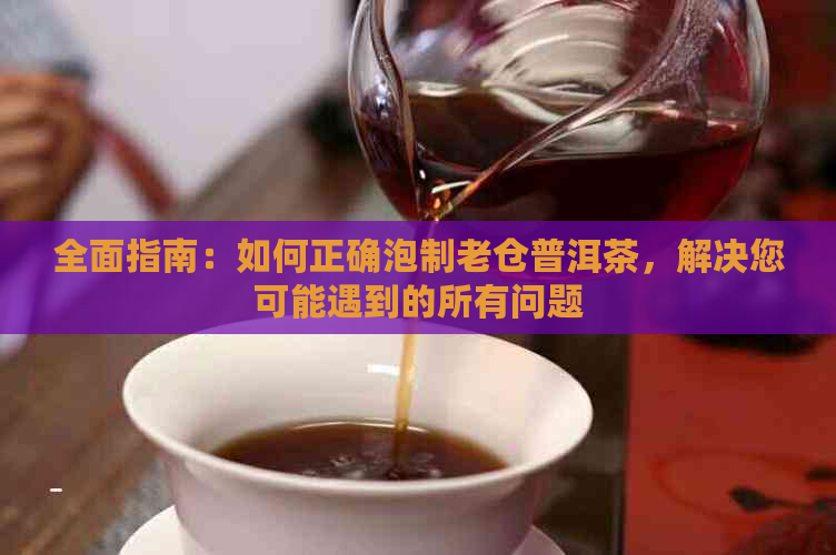 全面指南：如何正确泡制老仓普洱茶，解决您可能遇到的所有问题