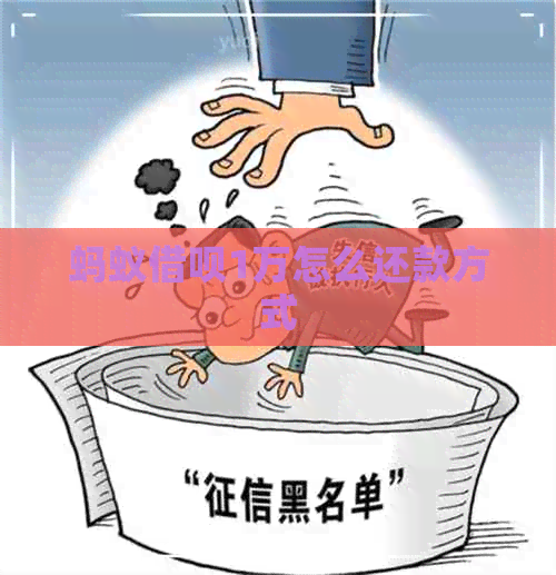 蚂蚁借呗1万怎么还款方式