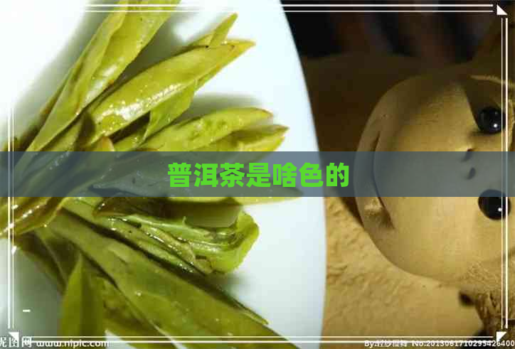 普洱茶是啥色的