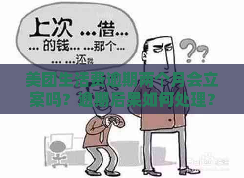 美团生活费逾期两个月会立案吗？逾期后果如何处理？