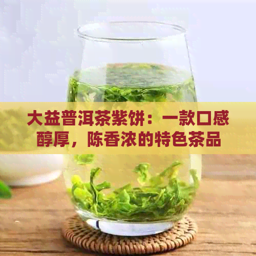 大益普洱茶紫饼：一款口感醇厚，陈香浓的特色茶品